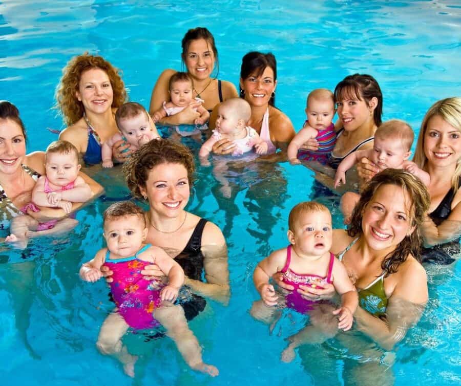 Babyschwimmen, Aarau, Bremgarten, Kilchberg, Schwimmschule Graf